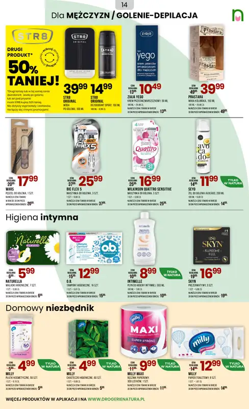 Drogerie Natura - gazetka promocyjna Gazetka od czwartku 23.10 do niedzieli 09.11 - strona 14