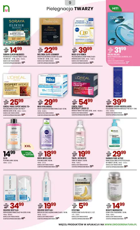 Drogerie Natura - gazetka promocyjna Gazetka od czwartku 23.10 do niedzieli 09.11 - strona 9
