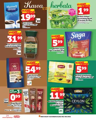 TOPAZ - gazetka promocyjna Gazetka od czwartku 30.10 do środy 05.11 - strona 24 TOPAZ - gazetka promocyjna Gazetka od czwartku 30.10 do środy 05.11 - strona 24