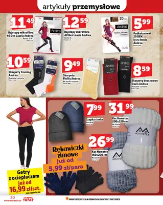 TOPAZ - gazetka promocyjna Gazetka od czwartku 30.10 do środy 05.11 - strona 30 TOPAZ - gazetka promocyjna Gazetka od czwartku 30.10 do środy 05.11 - strona 30