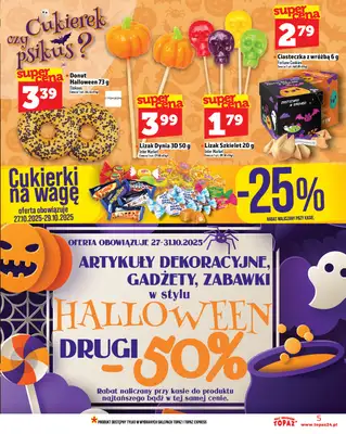 TOPAZ - gazetka promocyjna Gazetka od czwartku 30.10 do środy 05.11 - strona 5 TOPAZ - gazetka promocyjna Gazetka od czwartku 30.10 do środy 05.11 - strona 5