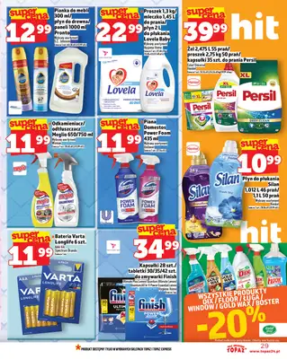 TOPAZ - gazetka promocyjna Gazetka od czwartku 30.10 do środy 05.11 - strona 29 TOPAZ - gazetka promocyjna Gazetka od czwartku 30.10 do środy 05.11 - strona 29