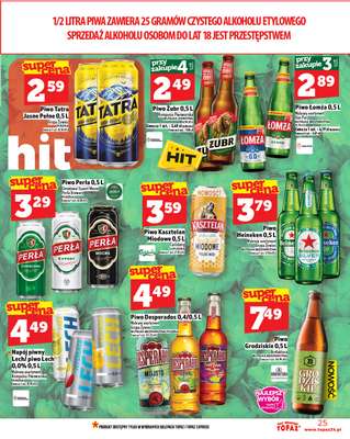TOPAZ - gazetka promocyjna Gazetka od czwartku 30.10 do środy 05.11 - strona 25