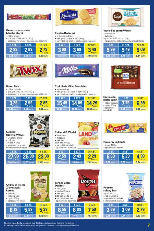 Makro - gazetka promocyjna Kupujesz więcej płacisz mniej od wtorku 28.10 do poniedziałku 24.11 - strona 7