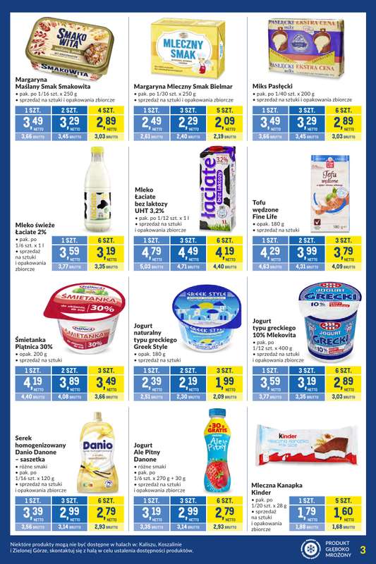 Makro - gazetka promocyjna Kupujesz więcej płacisz mniej od wtorku 28.10 do poniedziałku 24.11 - strona 3