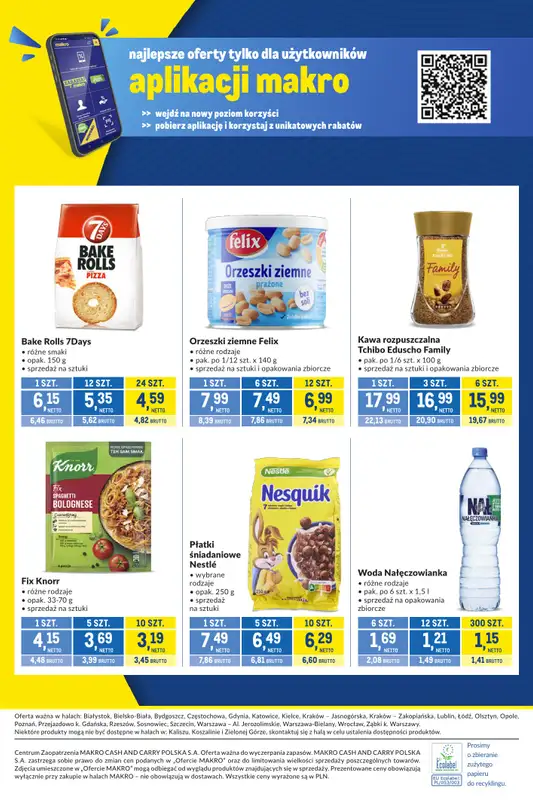 Makro - gazetka promocyjna Kupujesz więcej płacisz mniej od wtorku 28.10 do poniedziałku 24.11 - strona 10