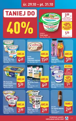 Aldi - gazetka promocyjna WŁOCŁAWEK: WIELKIE OTWARCIE już w środę: 29.10! od środy 29.10 do piątku 31.10 - strona 17 Aldi - gazetka promocyjna WŁOCŁAWEK: WIELKIE OTWARCIE już w środę: 29.10! od środy 29.10 do piątku 31.10 - strona 17