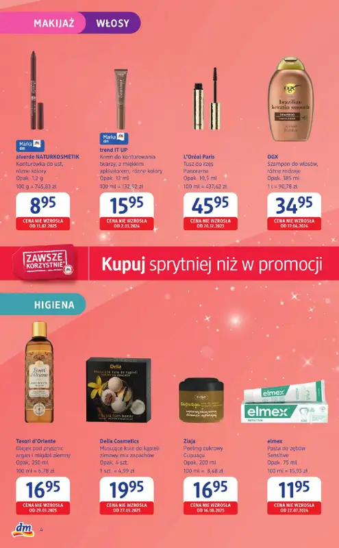 Drogerie DM - gazetka promocyjna Gazetka  do środy 05.11 - strona 4