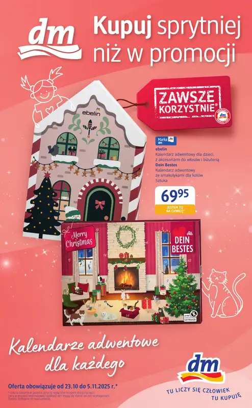 Drogerie DM - gazetka promocyjna Gazetka  do środy 05.11