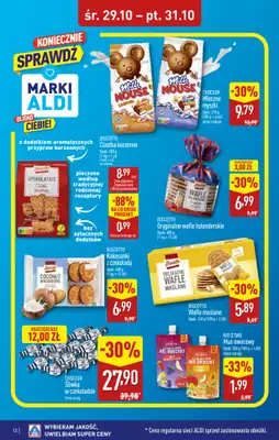 Aldi - gazetka promocyjna SYCÓW: WIELKIE OTWARCIE już w środę: 29.10! od środy 29.10 do piątku 31.10 - strona 12 Aldi - gazetka promocyjna SYCÓW: WIELKIE OTWARCIE już w środę: 29.10! od środy 29.10 do piątku 31.10 - strona 12