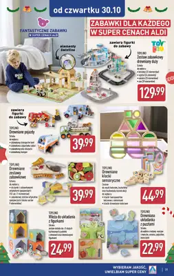 Aldi - gazetka promocyjna SYCÓW: WIELKIE OTWARCIE już w środę: 29.10! od środy 29.10 do piątku 31.10 - strona 31 Aldi - gazetka promocyjna SYCÓW: WIELKIE OTWARCIE już w środę: 29.10! od środy 29.10 do piątku 31.10 - strona 31