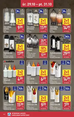 Aldi - gazetka promocyjna SYCÓW: WIELKIE OTWARCIE już w środę: 29.10! od środy 29.10 do piątku 31.10 - strona 26 Aldi - gazetka promocyjna SYCÓW: WIELKIE OTWARCIE już w środę: 29.10! od środy 29.10 do piątku 31.10 - strona 26
