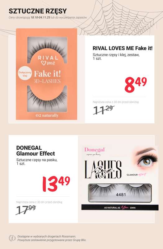 Rossmann - gazetka promocyjna Promocje na HALLOWEEN od czwartku 23.10 do wtorku 04.11 - strona 8 Rossmann - gazetka promocyjna Promocje na HALLOWEEN od czwartku 23.10 do wtorku 04.11 - strona 8