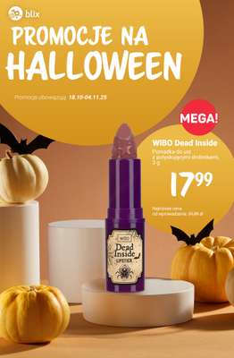 Rossmann - gazetka promocyjna Promocje na HALLOWEEN od czwartku 23.10 do wtorku 04.11 Rossmann - gazetka promocyjna Promocje na HALLOWEEN od czwartku 23.10 do wtorku 04.11