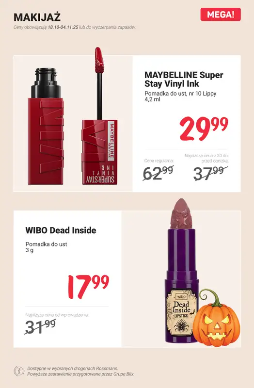Rossmann - gazetka promocyjna Promocje na HALLOWEEN   - strona 3