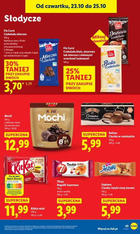 Lidl - gazetka promocyjna Oferta od czwartku od czwartku 23.10 do soboty 25.10 - strona 51