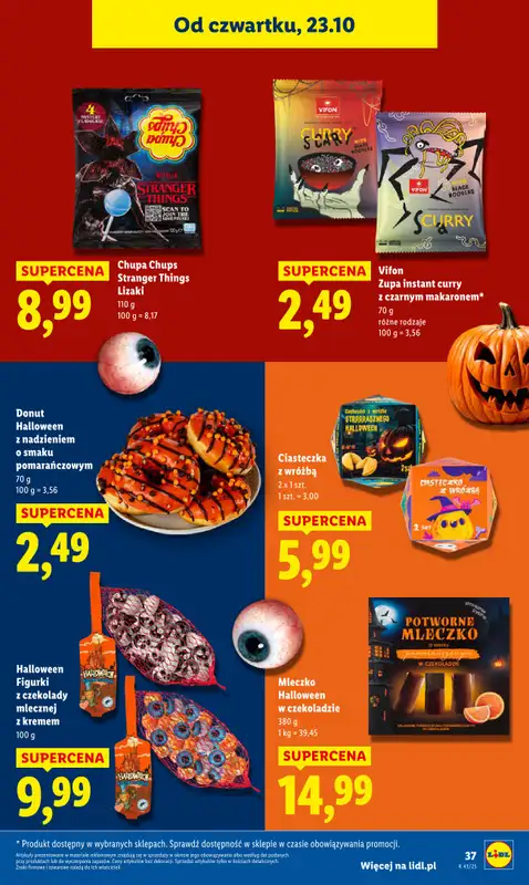 Lidl - gazetka promocyjna Oferta od czwartku od czwartku 23.10 do soboty 25.10 - strona 45