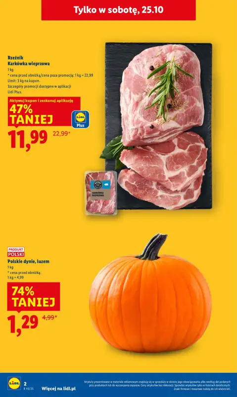 Lidl - gazetka promocyjna Tania sobota w Lidlu!   - strona 2