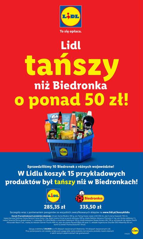 Lidl - gazetka promocyjna Tania sobota w Lidlu! od soboty 25.10 do soboty 25.10 - strona 5