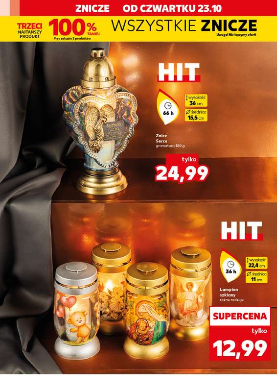 Kaufland - gazetka promocyjna Oferta Kaufland - Znicze od czwartku 23.10 do wtorku 28.10 - strona 8 Kaufland - gazetka promocyjna Oferta Kaufland - Znicze od czwartku 23.10 do wtorku 28.10 - strona 8
