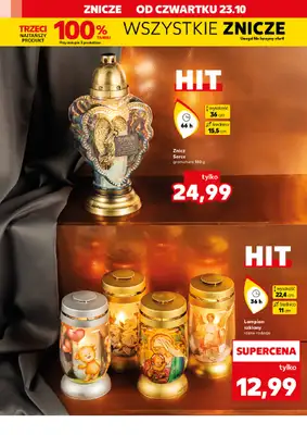 Kaufland - gazetka promocyjna Oferta Kaufland - Znicze od czwartku 23.10 do wtorku 28.10 - strona 8 Kaufland - gazetka promocyjna Oferta Kaufland - Znicze od czwartku 23.10 do wtorku 28.10 - strona 8