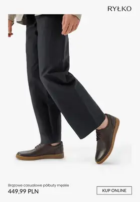 Ryłko - gazetka promocyjna Półbuty męskie od czwartku 23.10  - strona 6