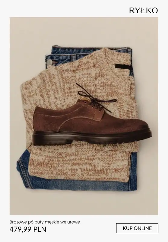 Ryłko - gazetka promocyjna Półbuty męskie od czwartku 23.10  - strona 9