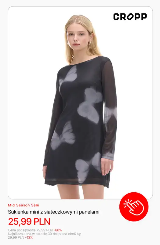Cropp - gazetka promocyjna -10% na produkty przecenione   - strona 2