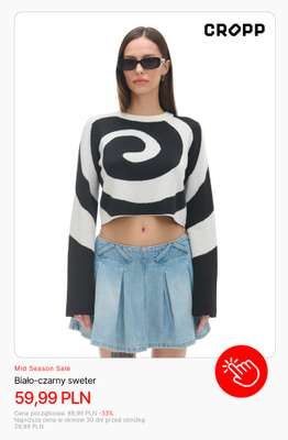 Beżowe spodnie z dżerseju