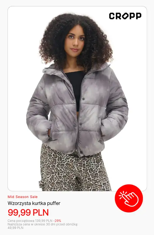 Cropp - gazetka promocyjna -10% na produkty przecenione od czwartku 23.10 do czwartku 30.10 - strona 8