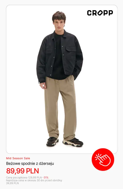 Cropp - gazetka promocyjna -10% na produkty przecenione od czwartku 23.10 do czwartku 30.10 - strona 9