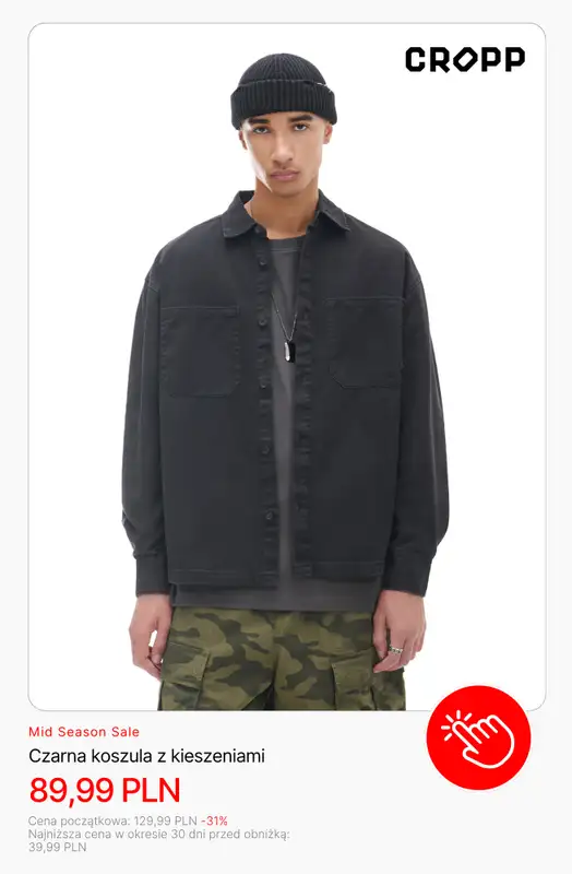 Cropp - gazetka promocyjna -10% na produkty przecenione od czwartku 23.10 do czwartku 30.10 - strona 10