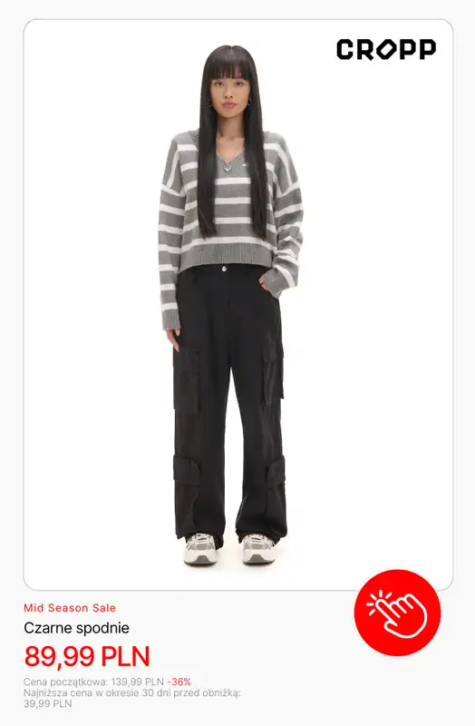 Cropp - gazetka promocyjna -10% na produkty przecenione od czwartku 23.10 do czwartku 30.10 - strona 6