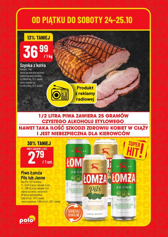 POLOmarket - gazetka promocyjna Super hity od czwartku 23.10 do soboty 25.10 - strona 2