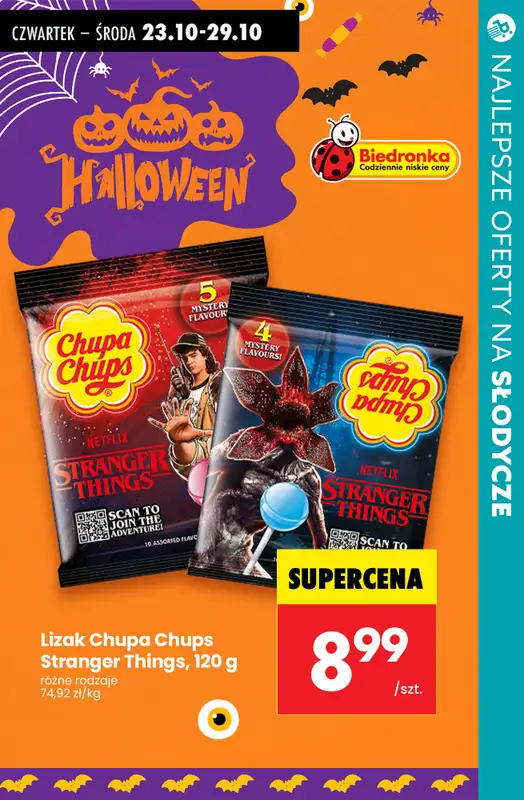 #Halloween - gazetka promocyjna Słodycze na HALLOWEEN - najlepsze oferty! od czwartku 23.10  - strona 2