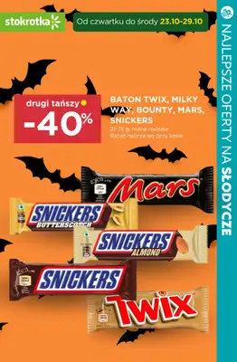 #Halloween - gazetka promocyjna Słodycze na HALLOWEEN - najlepsze oferty! od czwartku 23.10  - strona 5 #Halloween - gazetka promocyjna Słodycze na HALLOWEEN - najlepsze oferty! od czwartku 23.10  - strona 5