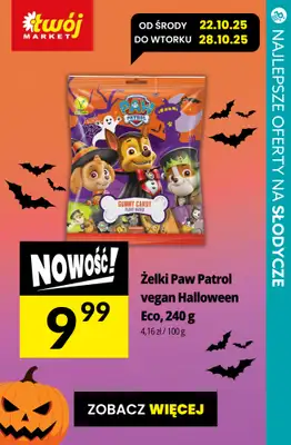 #Halloween - gazetka promocyjna Słodycze na HALLOWEEN - najlepsze oferty! od czwartku 23.10  - strona 13 #Halloween - gazetka promocyjna Słodycze na HALLOWEEN - najlepsze oferty! od czwartku 23.10  - strona 13