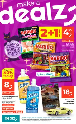 Dealz - gazetka promocyjna Make a Dealz! od czwartku 23.10 do środy 29.10 Dealz - gazetka promocyjna Make a Dealz! od czwartku 23.10 do środy 29.10