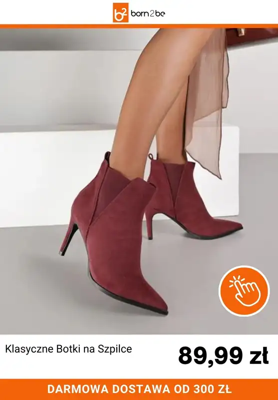 Born2be - gazetka promocyjna Ciepłe i eleganckie buty za max 89,99 zł od czwartku 23.10 do środy 29.10 - strona 6