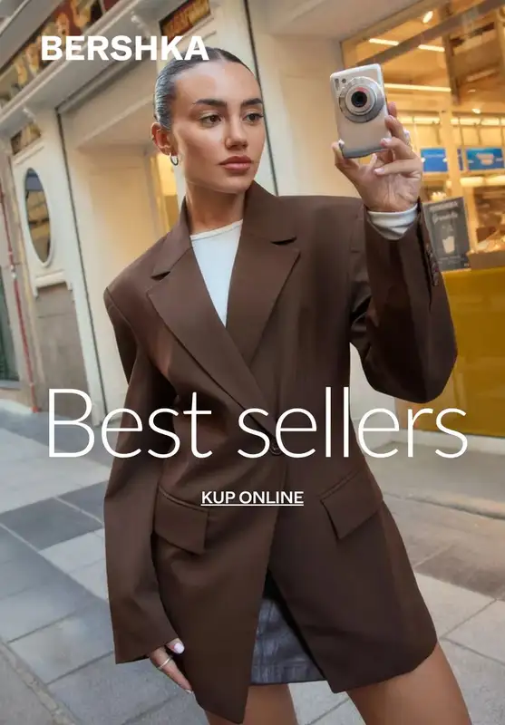 Bershka - gazetka promocyjna Best sellers - odzież damska od czwartku 23.10 
