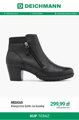 Deichmann - gazetka promocyjna Buty skórzane od piątku 24.10  - strona 8