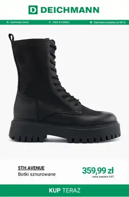 Deichmann - gazetka promocyjna Buty skórzane od piątku 24.10  - strona 10