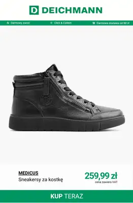 Deichmann - gazetka promocyjna Buty skórzane od piątku 24.10  - strona 4
