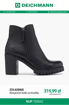 Deichmann - gazetka promocyjna Buty skórzane od piątku 24.10  - strona 3