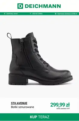 Deichmann - gazetka promocyjna Buty skórzane od piątku 24.10  - strona 13