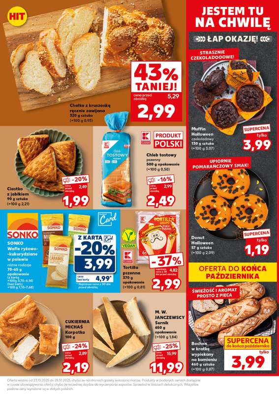 Kaufland - gazetka promocyjna Oferta Kaufland - SUPER SOBOTA od soboty 25.10 do soboty 25.10 - strona 15 Kaufland - gazetka promocyjna Oferta Kaufland - SUPER SOBOTA od soboty 25.10 do soboty 25.10 - strona 15