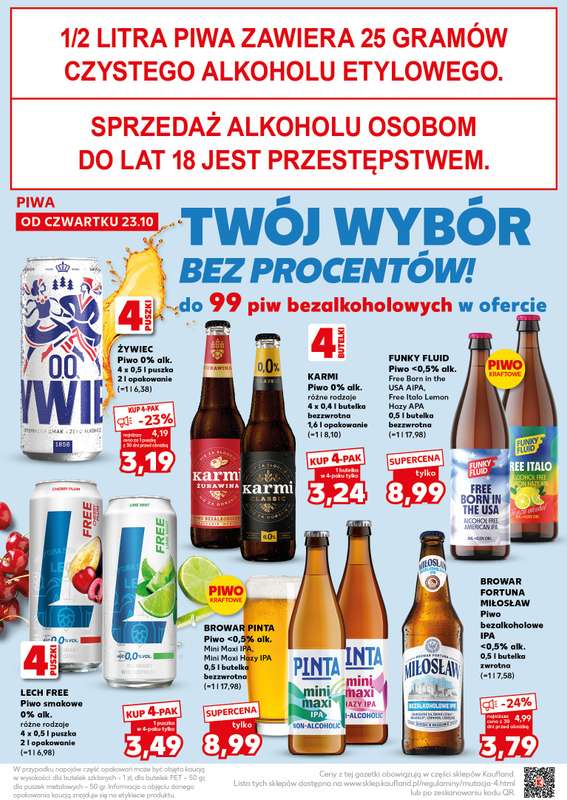 Kaufland - gazetka promocyjna Oferta Kaufland - SUPER SOBOTA od soboty 25.10 do soboty 25.10 - strona 20