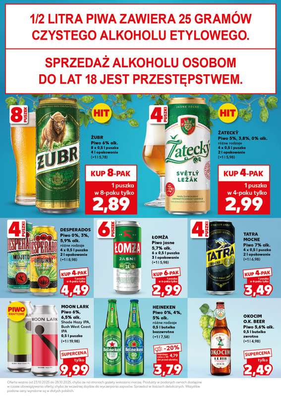 Kaufland - gazetka promocyjna Oferta Kaufland - SUPER SOBOTA od soboty 25.10 do soboty 25.10 - strona 21