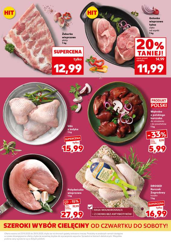 Kaufland - gazetka promocyjna Oferta Kaufland - SUPER SOBOTA od soboty 25.10 do soboty 25.10 - strona 13