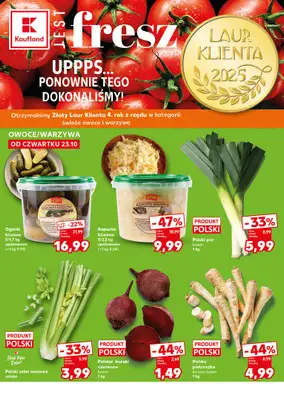 Kaufland - gazetka promocyjna Oferta Kaufland - SUPER SOBOTA od soboty 25.10 do soboty 25.10 - strona 10 Kaufland - gazetka promocyjna Oferta Kaufland - SUPER SOBOTA od soboty 25.10 do soboty 25.10 - strona 10